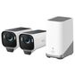 eufy S3 Pro 2-Outdoor Wireless 4K Solar Powered Security Cameras with HomeBase 3 in White, , large