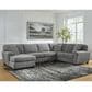 ASHLEY Birkdale Court 3-Piece Sectional in Gray, , large