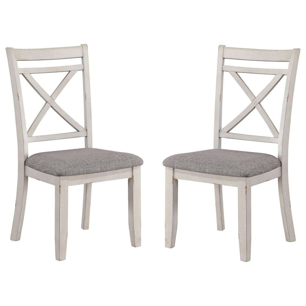 Furniture of America Farmer Dining Chair in Gray (Set of 2), , large