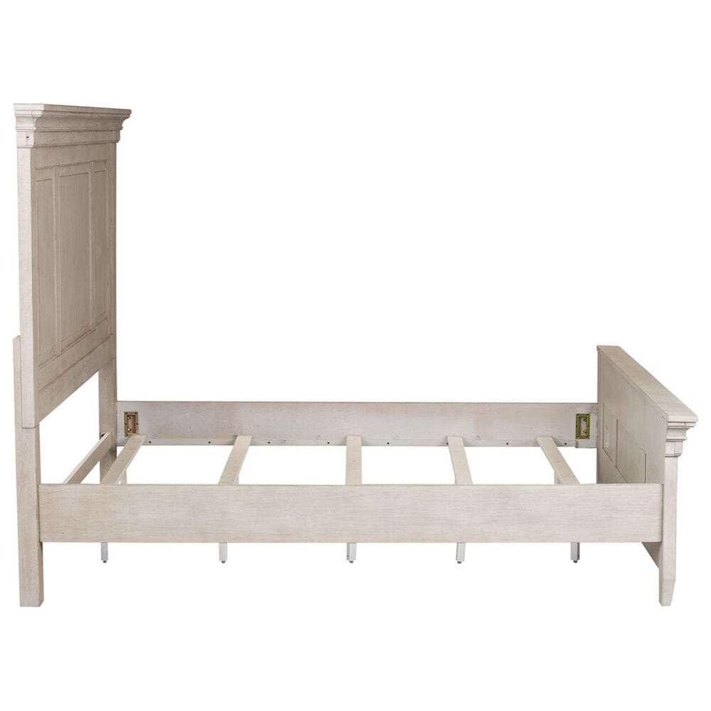 Belle Furnishings Heartland Queen Panel Bed in Antique White, , large