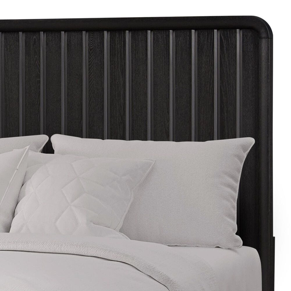 Sterling Timber Elure Twin Panel Bed in Peppercorn, , large