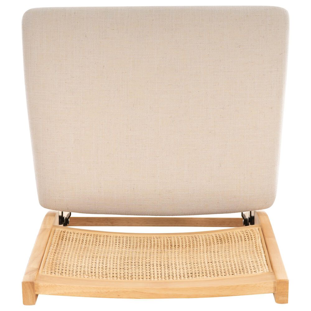 Linon Home Decor Bauer Cane Folding Side Chair in Natural, , large