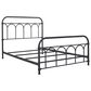 Ashley Nashburg Full Metal Slat Bed in Black, , large