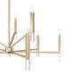 Hunter Sunjai 9-Light Chandelier in Alturas Gold, , large