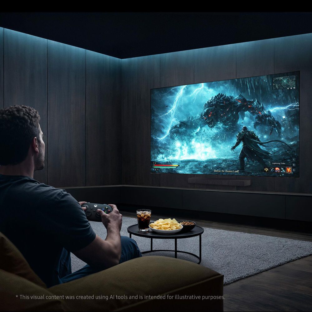 Samsung 65" Class S90H OLED 4K UHD Vision AI in Black - Smart TV, , large
