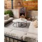 Surya Nalan 6" x 9" Off-White, Charcoal and Black Area Rug, , large