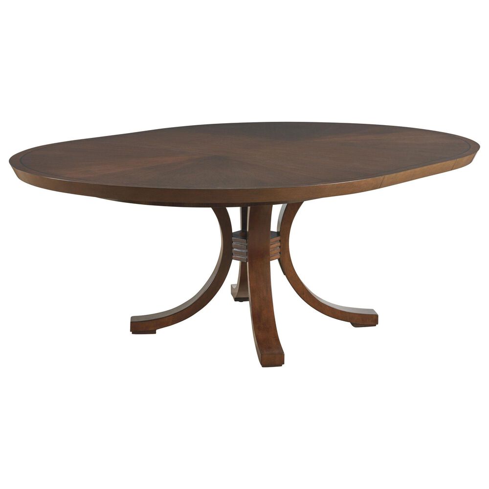 Lexington Home Brands Rendezvous Warwick Round Dining Table in Chester - Table Only, , large