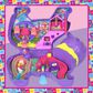 Polly Pocket Party Cat Pinata Playset, , large