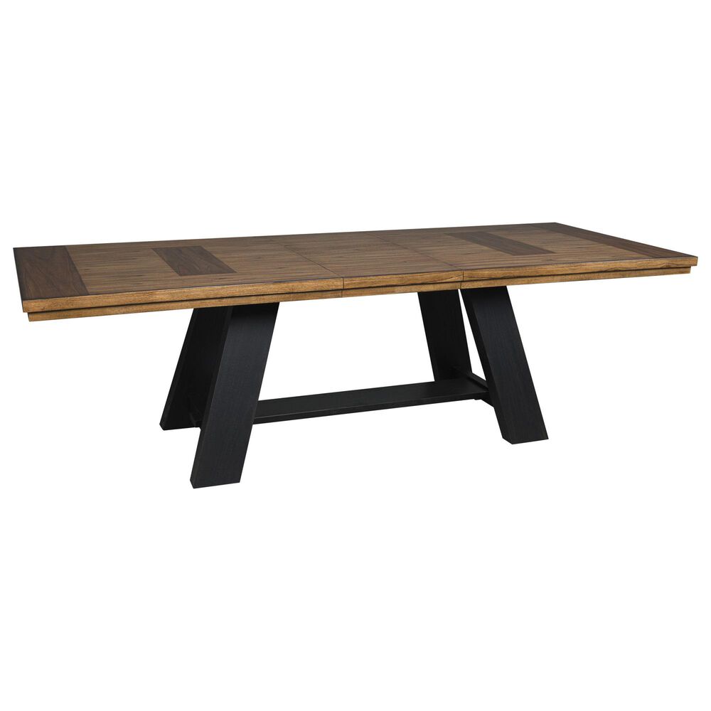 Ashley Greddinton 7-Piece Rectangular Dining Set in Medium Brown and Black, , large