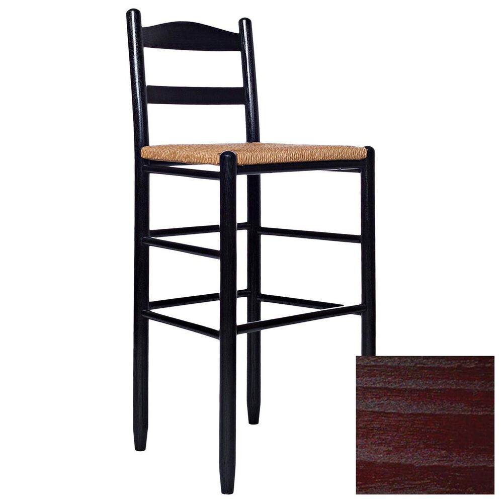 Lakeside Penrose Ladderback Barstool in Cranberry, , large