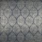 Safavieh Madison MAD604G 9" Round Navy and Silver Area Rug, , large