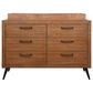 Evolur Stilnovo Double Dresser Only in Sugar Cane, , large