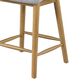 Furniture of America Nayel Upholstered Counter Height Chair in Natural (Set of 2), , large