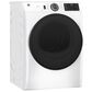 GE Appliances 4.8 Cu. Ft. Front Load Washer and 7.8 Cu. Ft. Electric Dryer Laundry Pair in White, , large