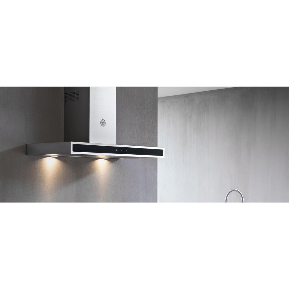 Bertazzoni 36" Wall Mount Range Hood with 42 dBA Sound Level in Stainless Steel, , large