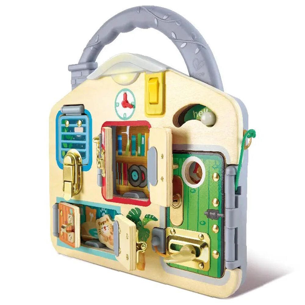 Hape Toys Lock and Learn Playboard, , large