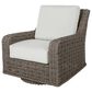 Ebel Outdoor Furniture Tahoe, Laurent, Cloud and Bellino 7-Piece Patio Fire Pit Conversation Set in Ivory, Shell, Slate, Driftwood and Pearl, , large