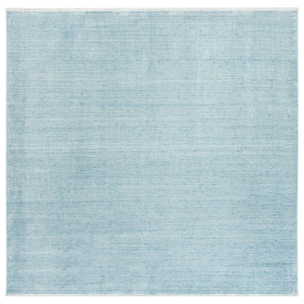 Safavieh Dream 6"7" Square Turquoise and Grey Area Rug, , large