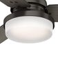 Hunter Sentinel 52" Ceiling Fan with LED Lights in Premier Bronze, , large