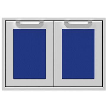 Hestan 42" Double Storage Door in Blue, , large