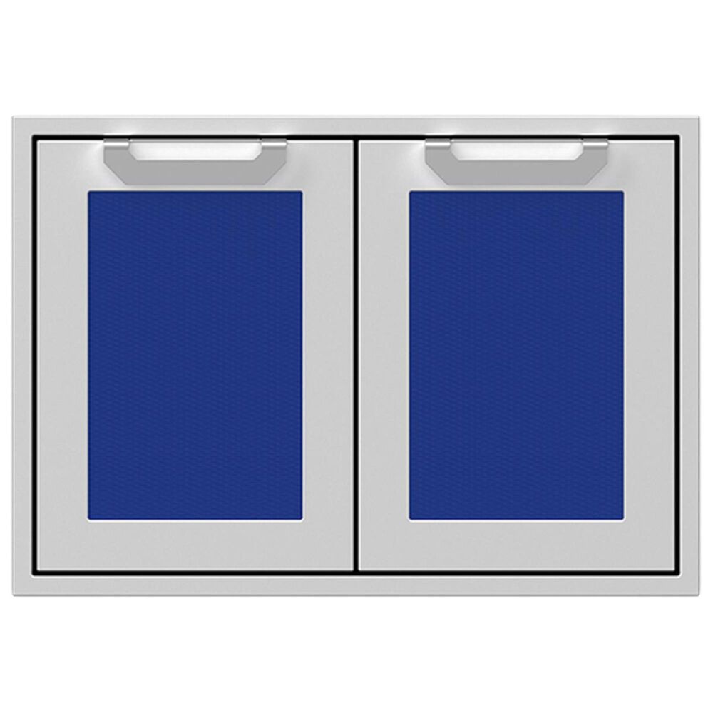 Hestan 42" Double Storage Door in Blue, , large