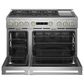 Monogram 48" Dual-Fuel Professional Range with 6 Burners and Steam Clean in Stainless Steel, , large