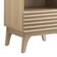 Modway Render 1 Drawer and Shelf Nightstand in Oak, , large