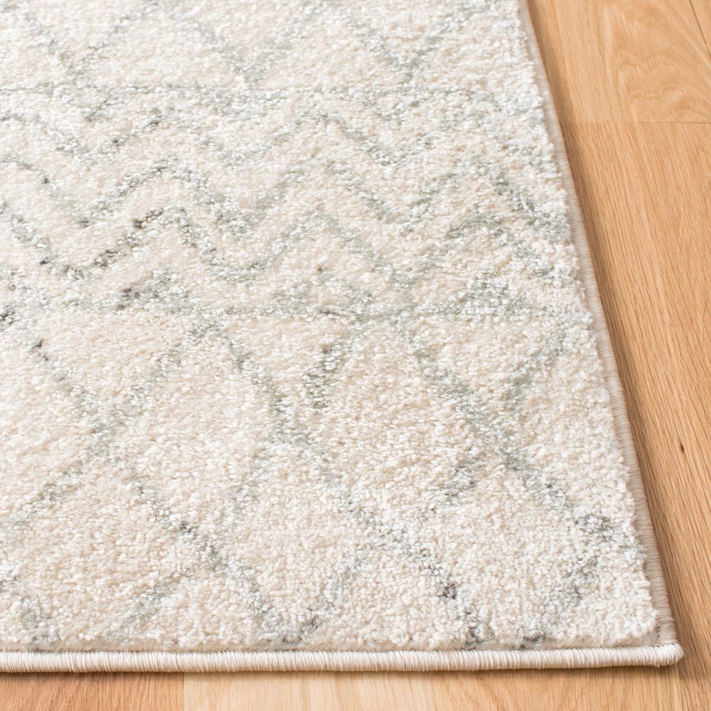 Safavieh Tulum TUL270A 2&#39; x 11&#39; Ivory and Grey Runner, , large