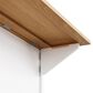HOMLUX 52" Kitchen Island with Drop Leaf in White, , large