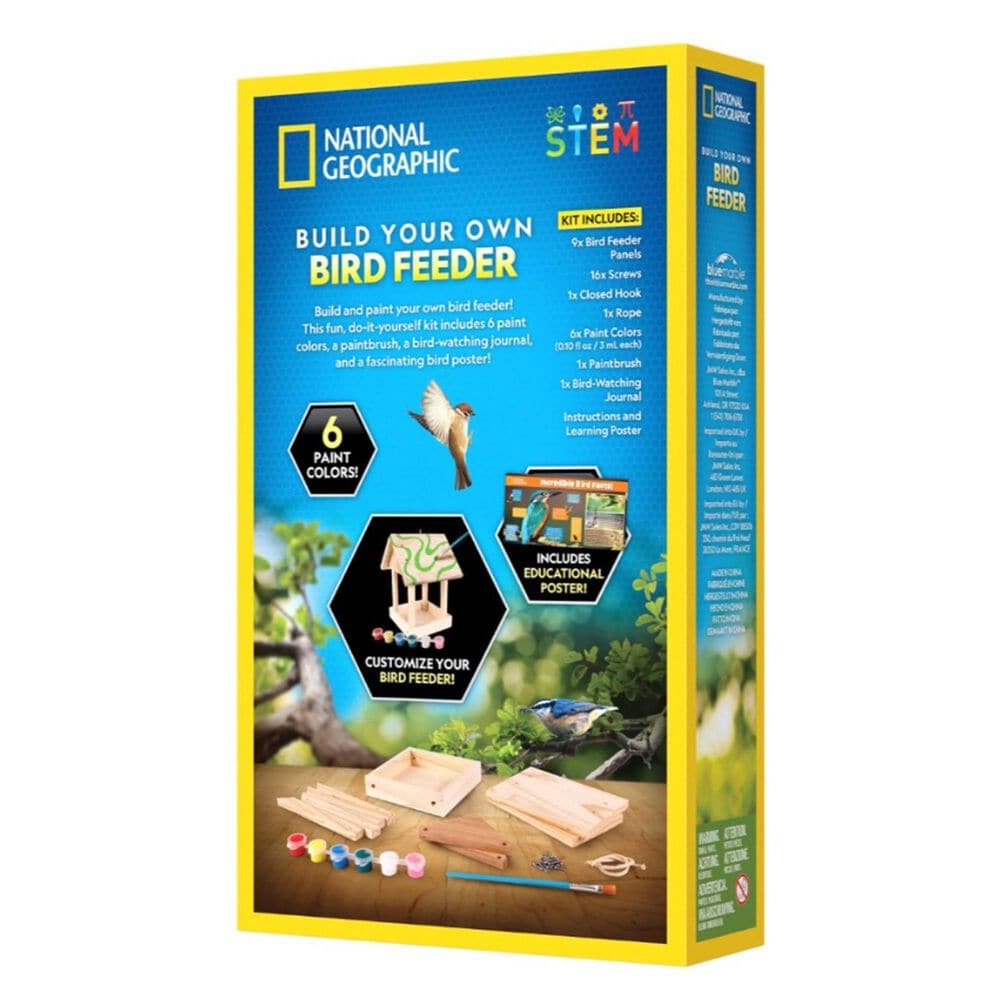National Geographic Build Your Own Birdfeeder Kit in Multicolor, , large