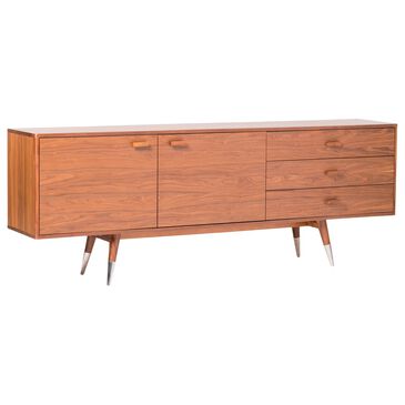 Moe"s Home Collection Sienna 2 Door 3 Drawer Sideboard in Brown, , large
