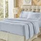 J. Queen New York Royal Fit 4-Piece King Sheet Set in Light Blue, , large