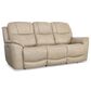 Flexsteel Crew 3-Piece Power Reclining Living Room Set in Pebble, , large
