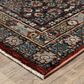 Oriental Weavers Eliana Red and Multicolor 3"3" x 5" Area Rug, , large