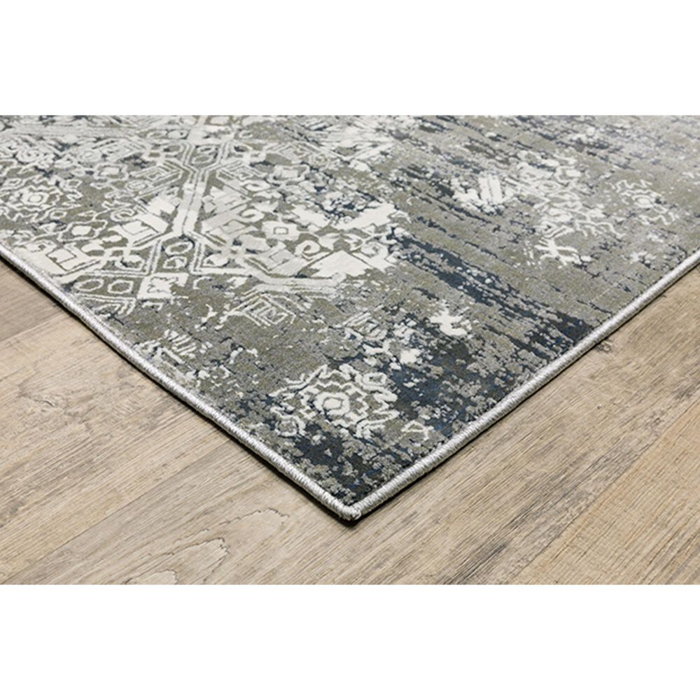 Oriental Weavers Gemini Abstract 2&#39;3&quot; x 7&#39;6&quot; Beige Runner, , large