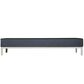 Lloyd Flanders Elements 60" Rectangular Patio Cocktail Table in Denim Blue, , large
