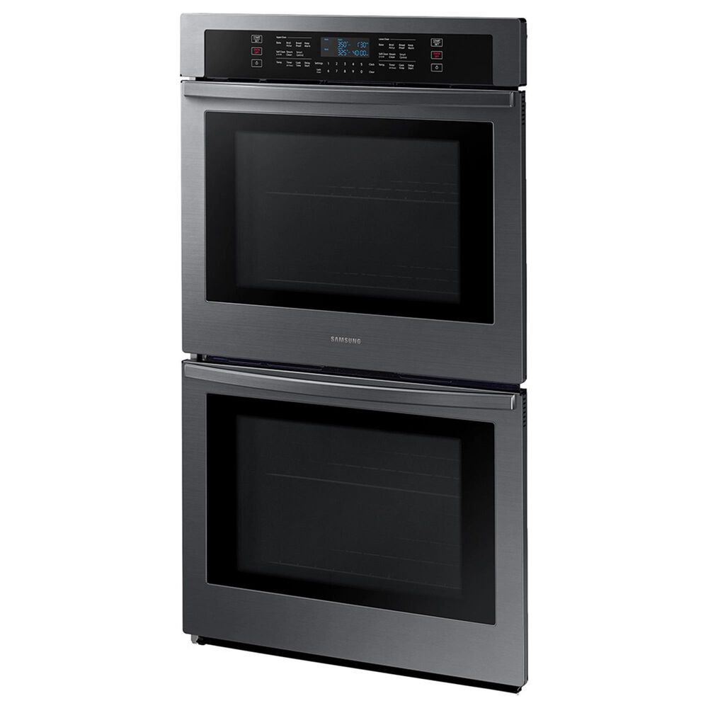 Samsung 30&quot; Built-In Double Electric Wall Oven in Black Stainless Steel, , large