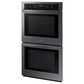 Samsung 30" Built-In Double Electric Wall Oven in Black Stainless Steel, , large