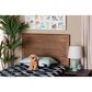 Baxton Studio Seren Twin Headboard in Ash Walnut, , large