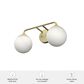 Hunter Hepburn 2-Light Vanity in Painted Modern Brass, , large