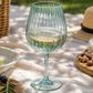 LeadingWare Linea 24 Oz Wine Glass in Green, , large