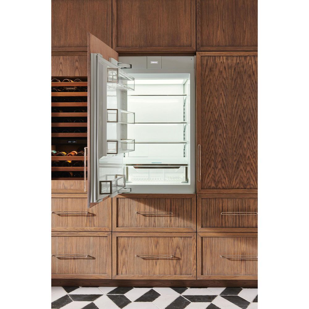 Sub-Zero Designer 16.4 Cu. Ft. Over-and-Under Refrigerator with Left Hinge in Panel Ready, , large