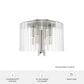 Hunter Gatz 4-Light Flush Mount in Brushed Nickel, , large