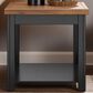 Legends Home Essex End Table in Seal Skin and Whiskey, , large