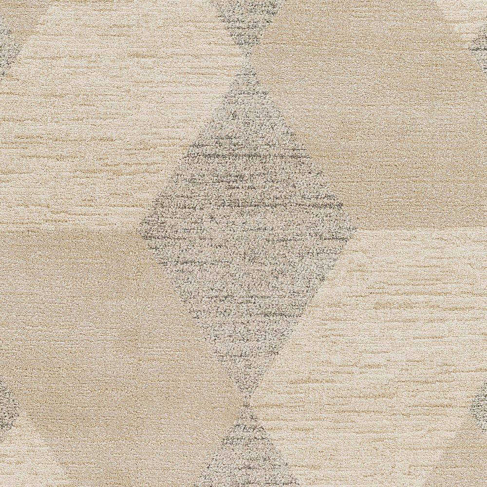 Surya Gavic 6&#39;7&quot; x 9&#39;6&quot; Medium Gray and Light Beige Area Rug, , large