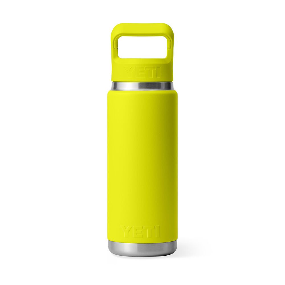 YETI Rambler 26 oz C Straw Bottle Firefly Yellow, , large