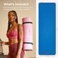Sunny Health & Fitness Premium 0.5" Extra Thick Exercise Yoga Mat in Blue, , large