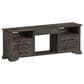 Mayberry Hill Park Ridge 71" TV Console with Side Piers in Charcoal, , large