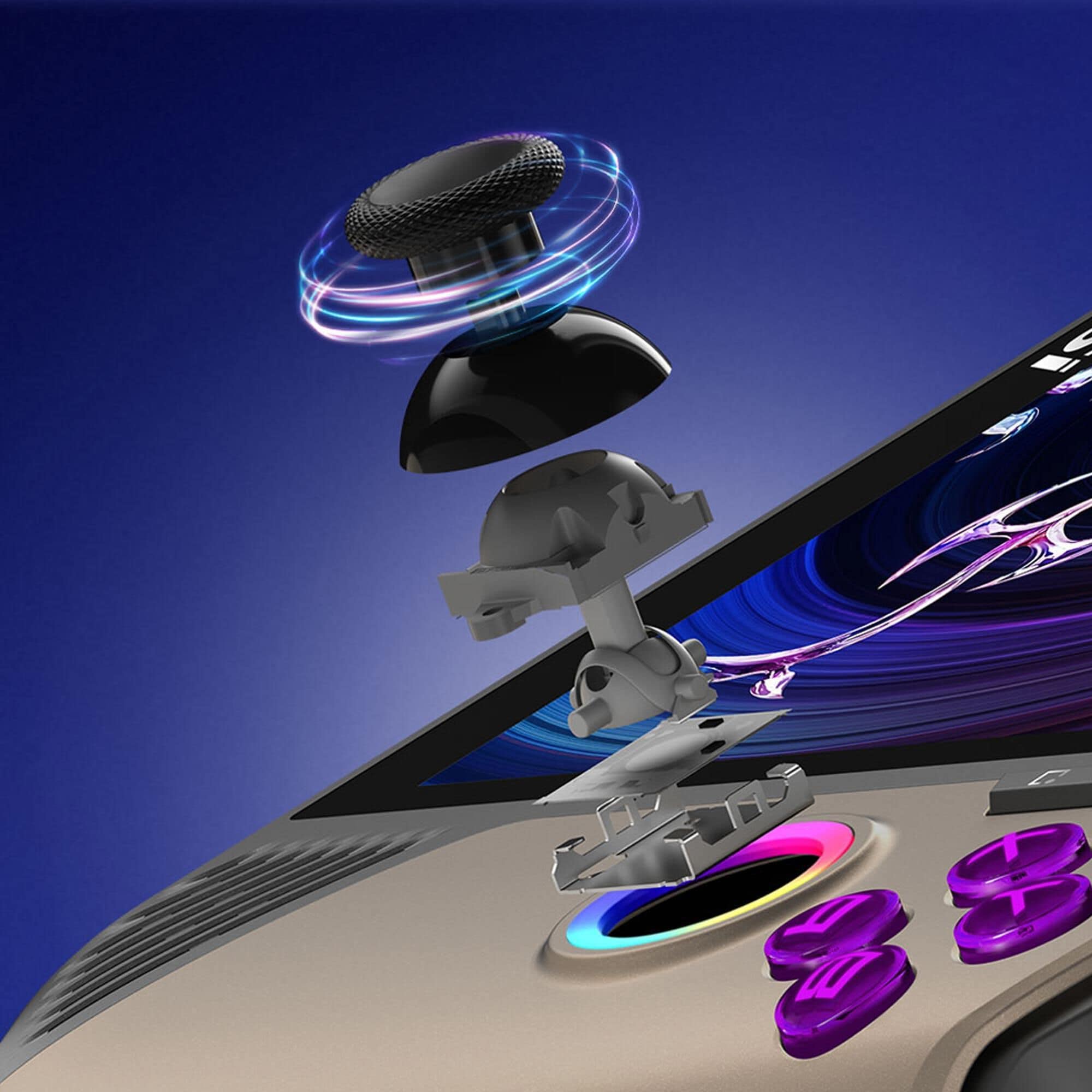 MSI Claw 8 AI+ A2VM Gaming Handhelds in Sandstorm