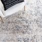 Safavieh Aston ASN705 5"3" x 7"7" Ivory and Grey Area Rug, , large